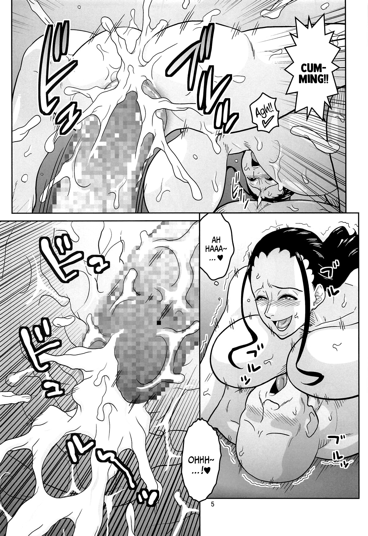 Hentai Manga Comic-Nami And Robin Taking A Huge Dick's Virginity 2-Read-6